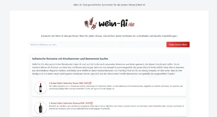 Wein AI